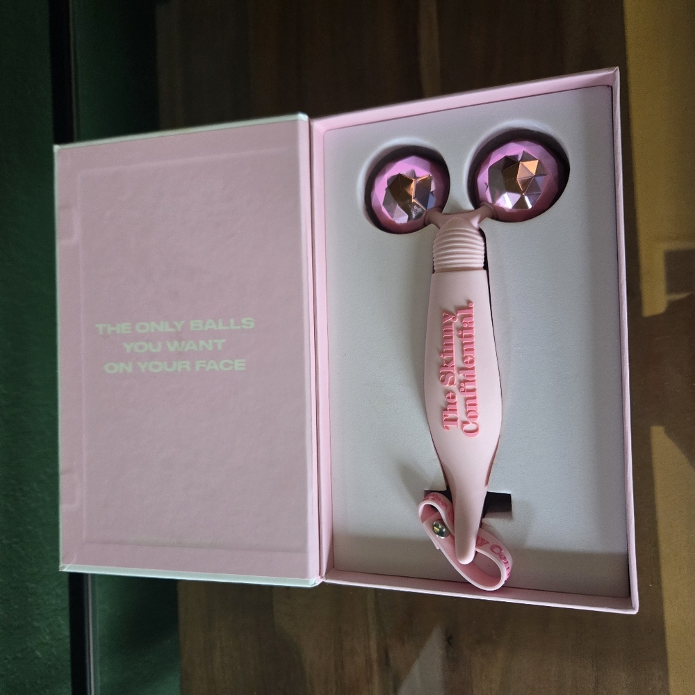 The Skinny Confidential Pink Balls Face Massager